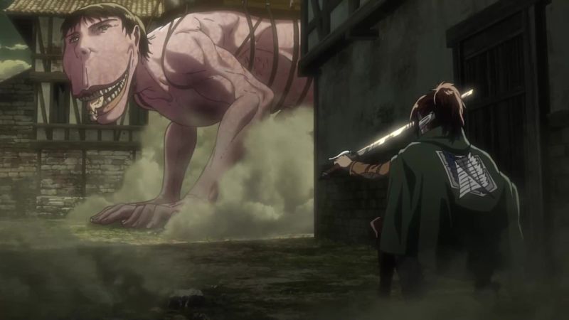 Shingeki No Kyojin S3 ... Ep 18 /bg Sub/