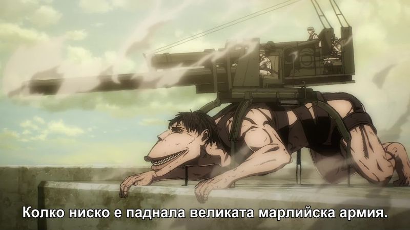 Shingeki No Kyojin S4 ... Ep 17/2 /bg Sub/