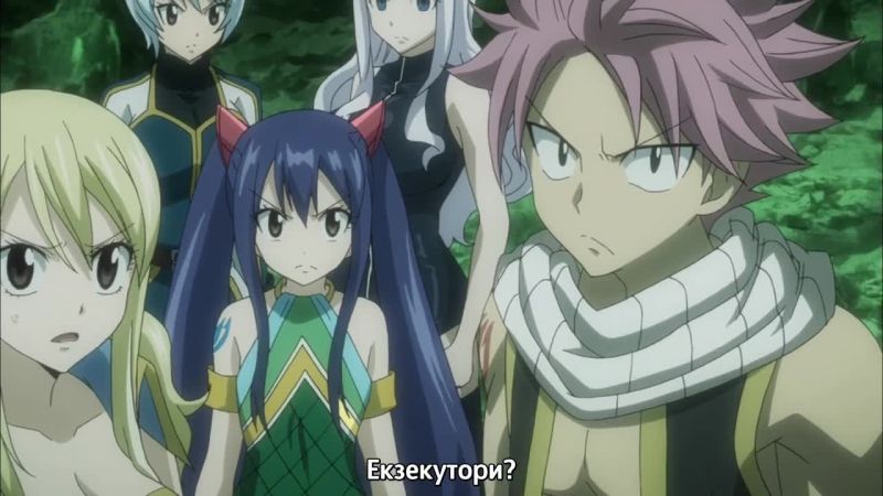 Fairy tail епизод 181 bg sub