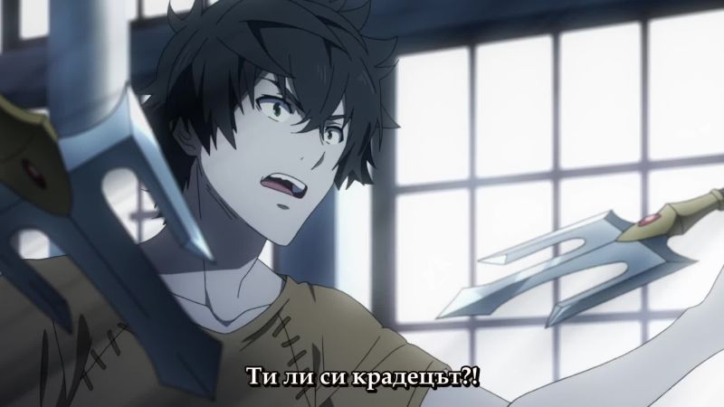 [Vasilios]The Rising of the Shield Hero S1 - E01 [Bg Subs]